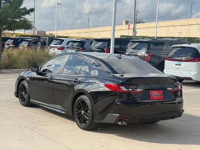 Certified Used 2025 MIDNIGHT BLACK METAL Toyota SE image 36