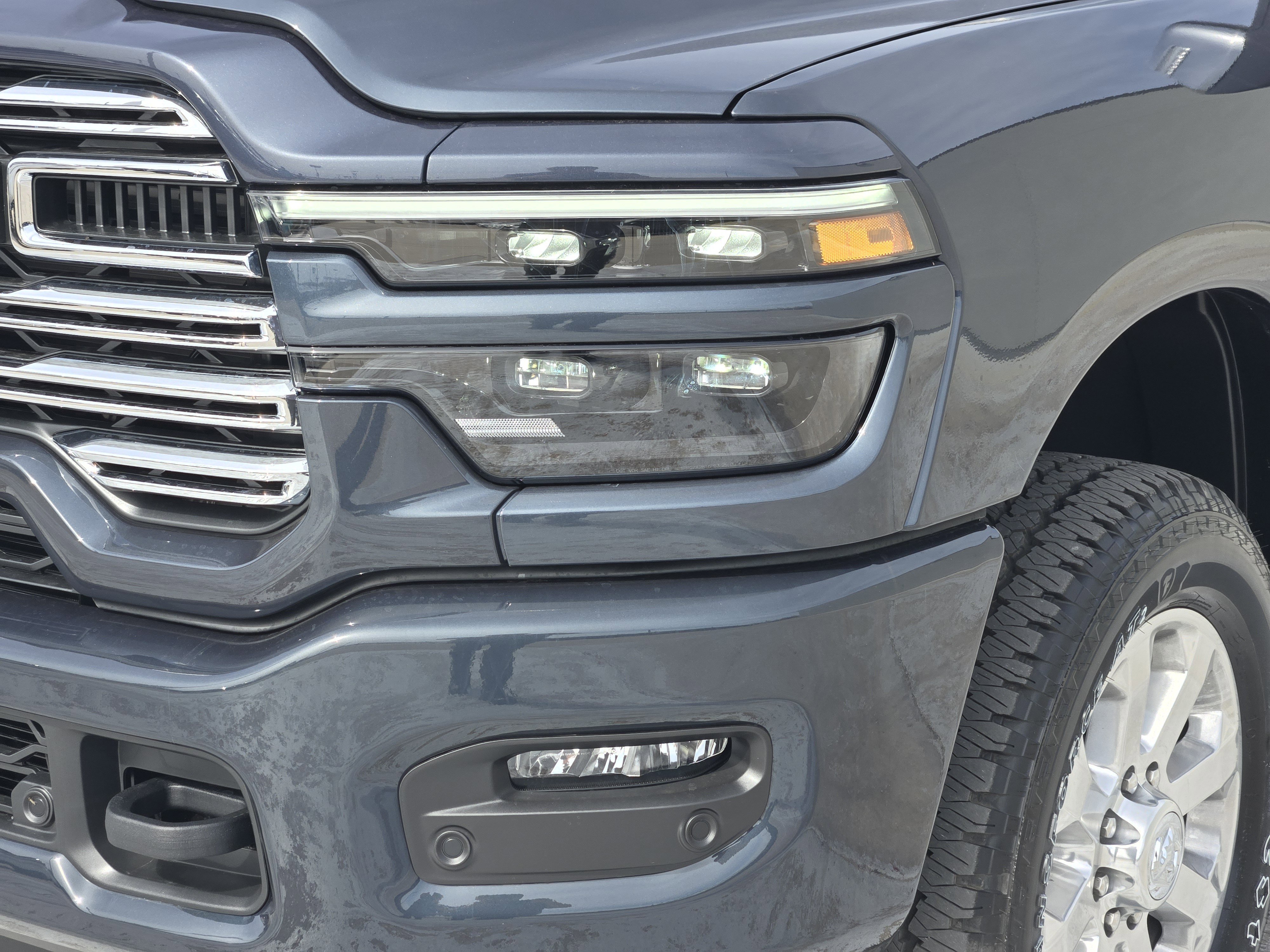 New 2026 Forged Blue Metallic Exterior Paint RAM Laramie image 6