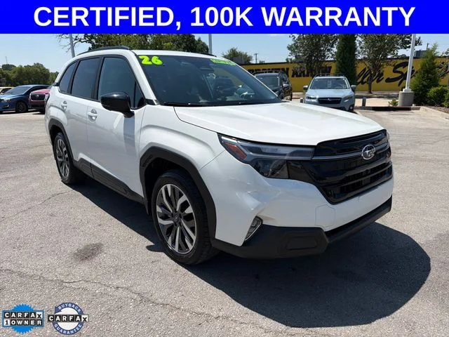 Used 2026 White Subaru Touring image 1