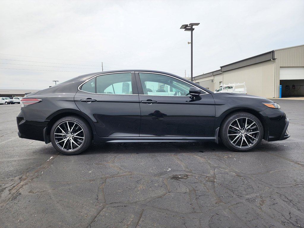 Used 2024 Midnight Black Metallic Toyota SE image 4