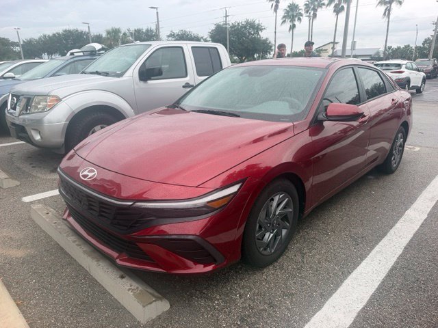 Certified Used 2024 Ultimate Red Hyundai SEL image 1