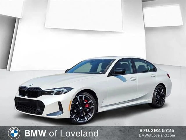 New 2026 Mineral White Metallic BMW 330i xDrive image 1