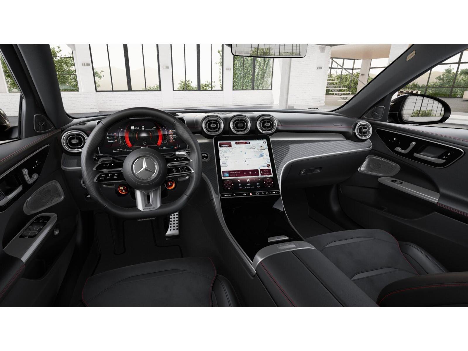 New 2026 Twilight Blue Metallic Mercedes-Benz AMG® C 43 4MATIC® Sedan image 3