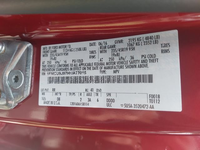 Used 2017 Red Ford Titanium image 33