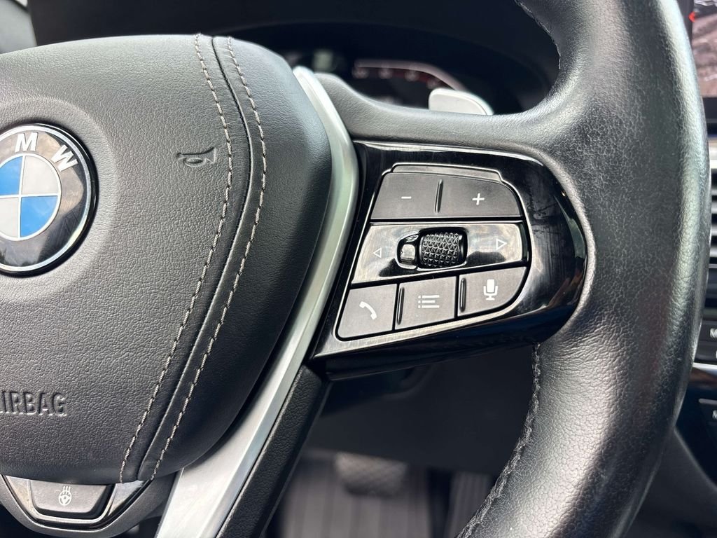 Used 2021 Blue BMW 540i xDrive image 22