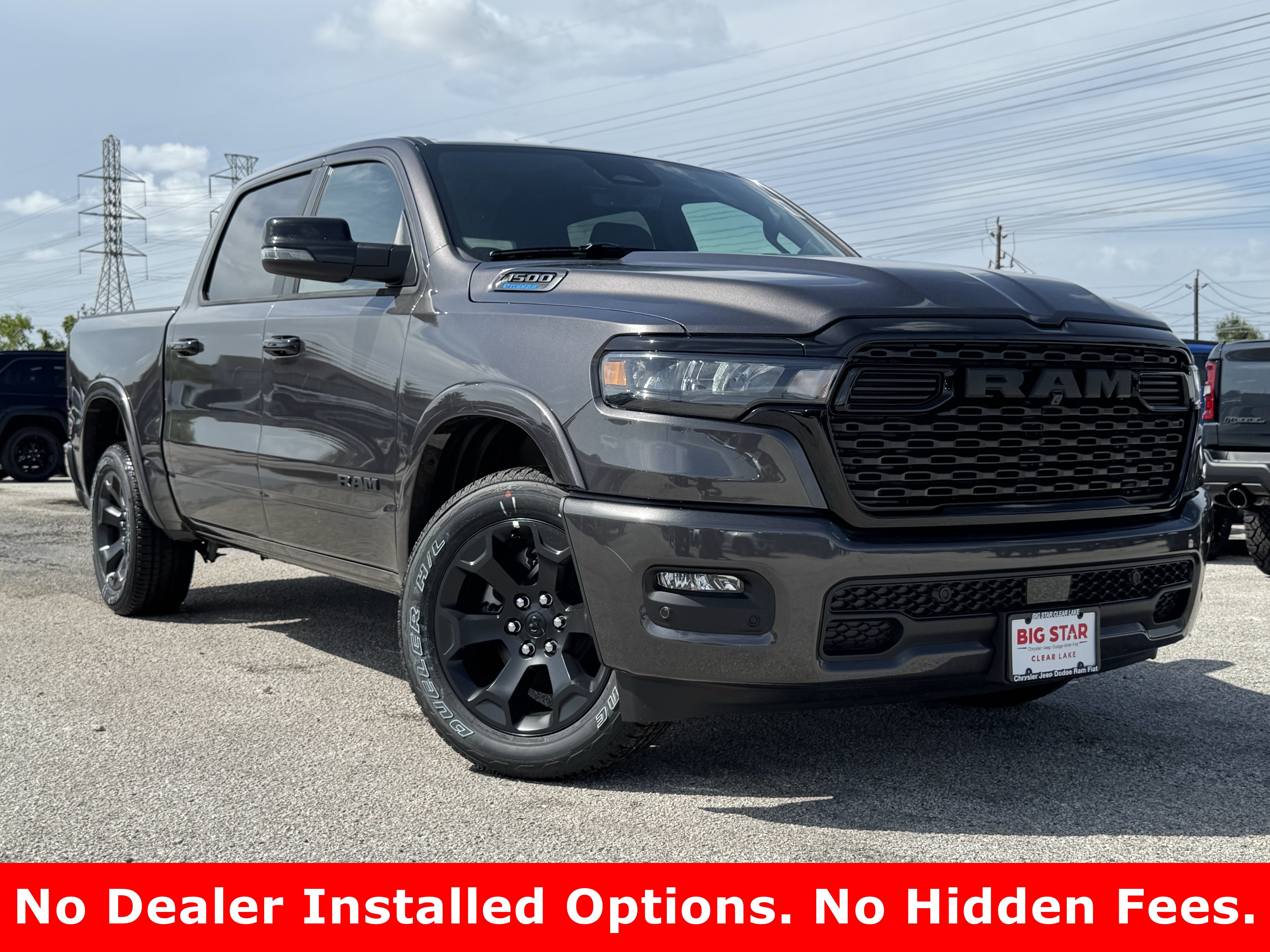New 2026 Granite Crystal Metallic Clear-Coat Exterior Paint RAM Lone Star image 2