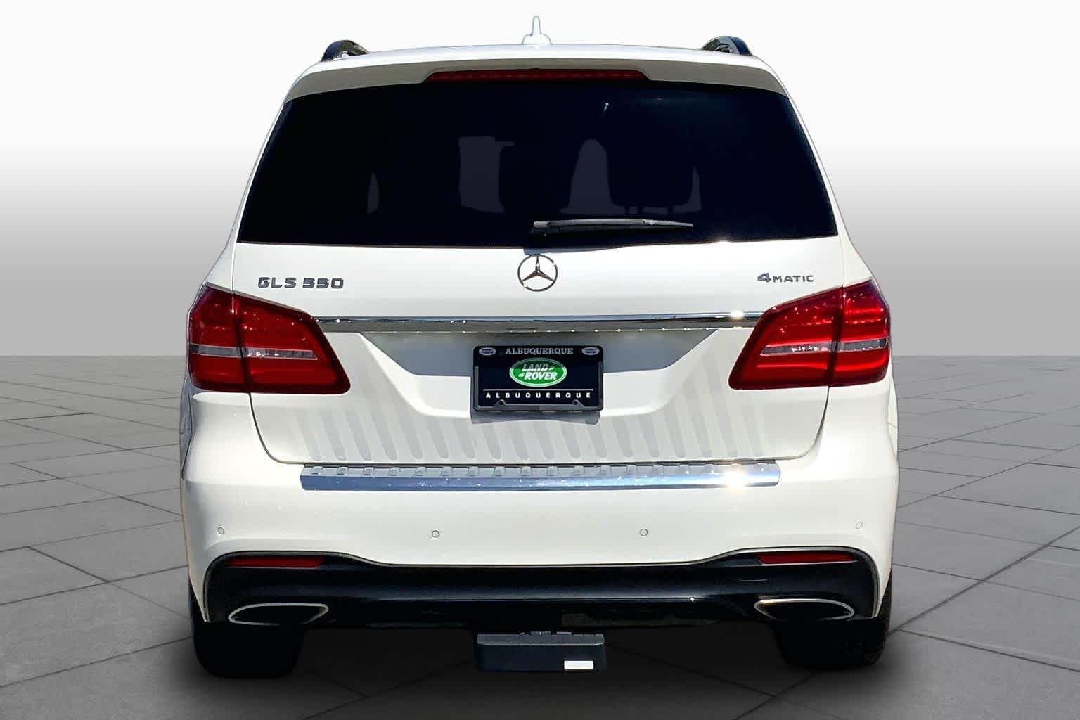 Used 2018 designo Diamond White Metallic Mercedes-Benz GLS 550 image 5