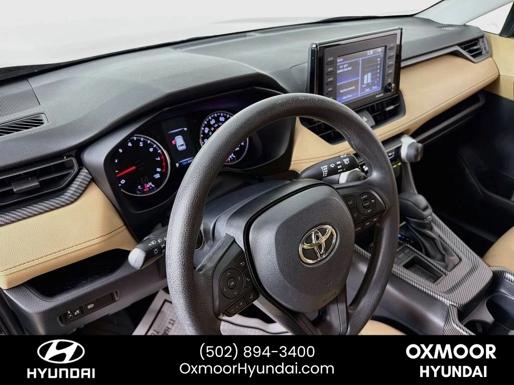 Used 2020 Midnight Black Metallic Toyota LE image 9