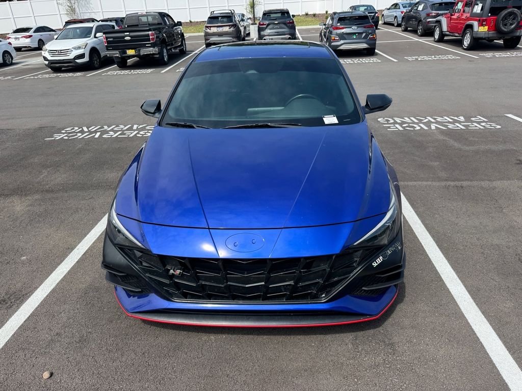 Used 2022 Blue Hyundai Base image 5