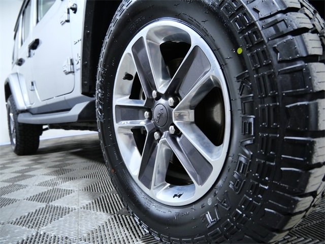 Certified 2018 Jeep All-New Wrangler Unlimited Sahara with VIN 1C4HJXEN3JW278676 for sale in Apple Valley, Minnesota