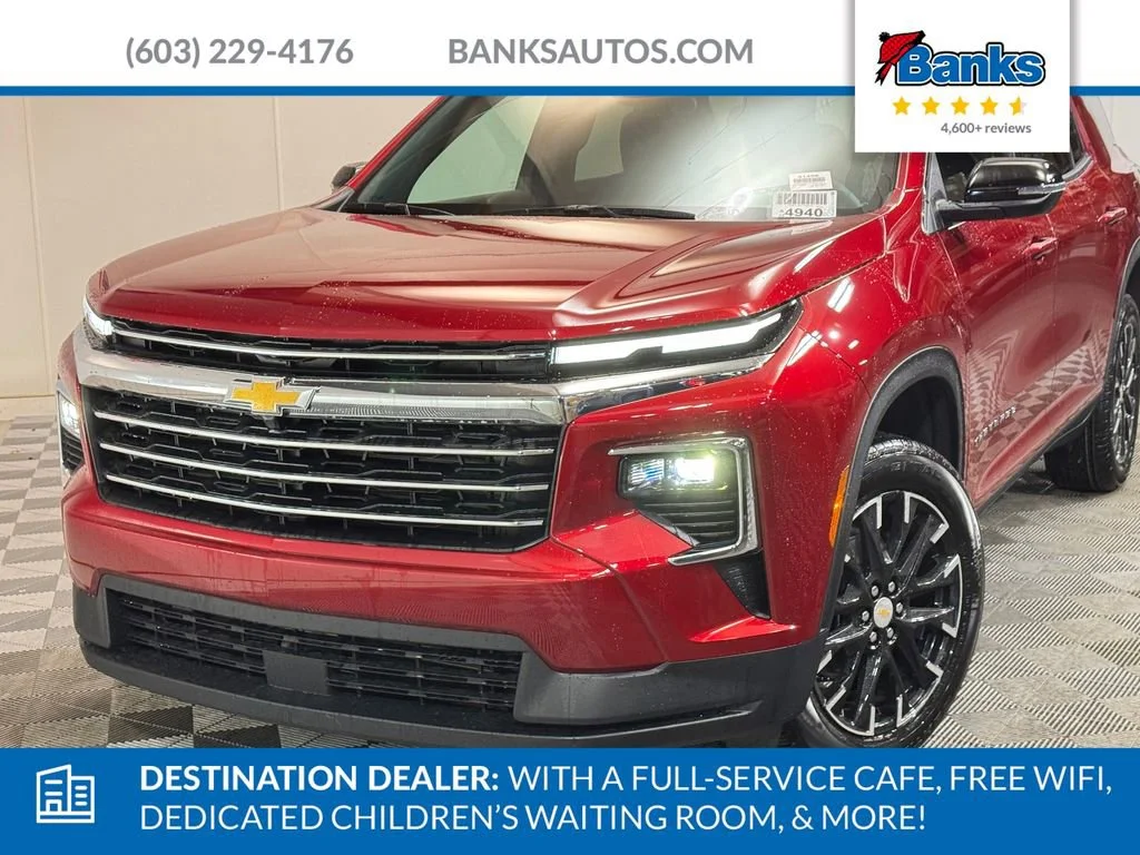 New 2026 Radiant Red Tintcoat Chevrolet LT image 3
