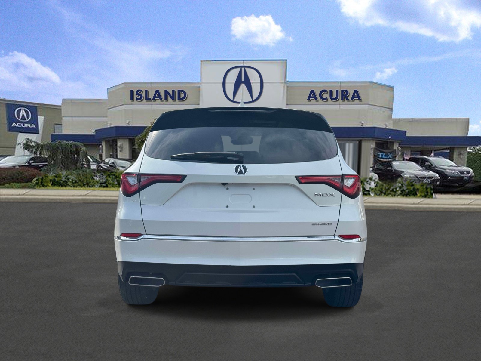Certified Used 2023 Platinum White Pearl Acura SH-AWD image 6