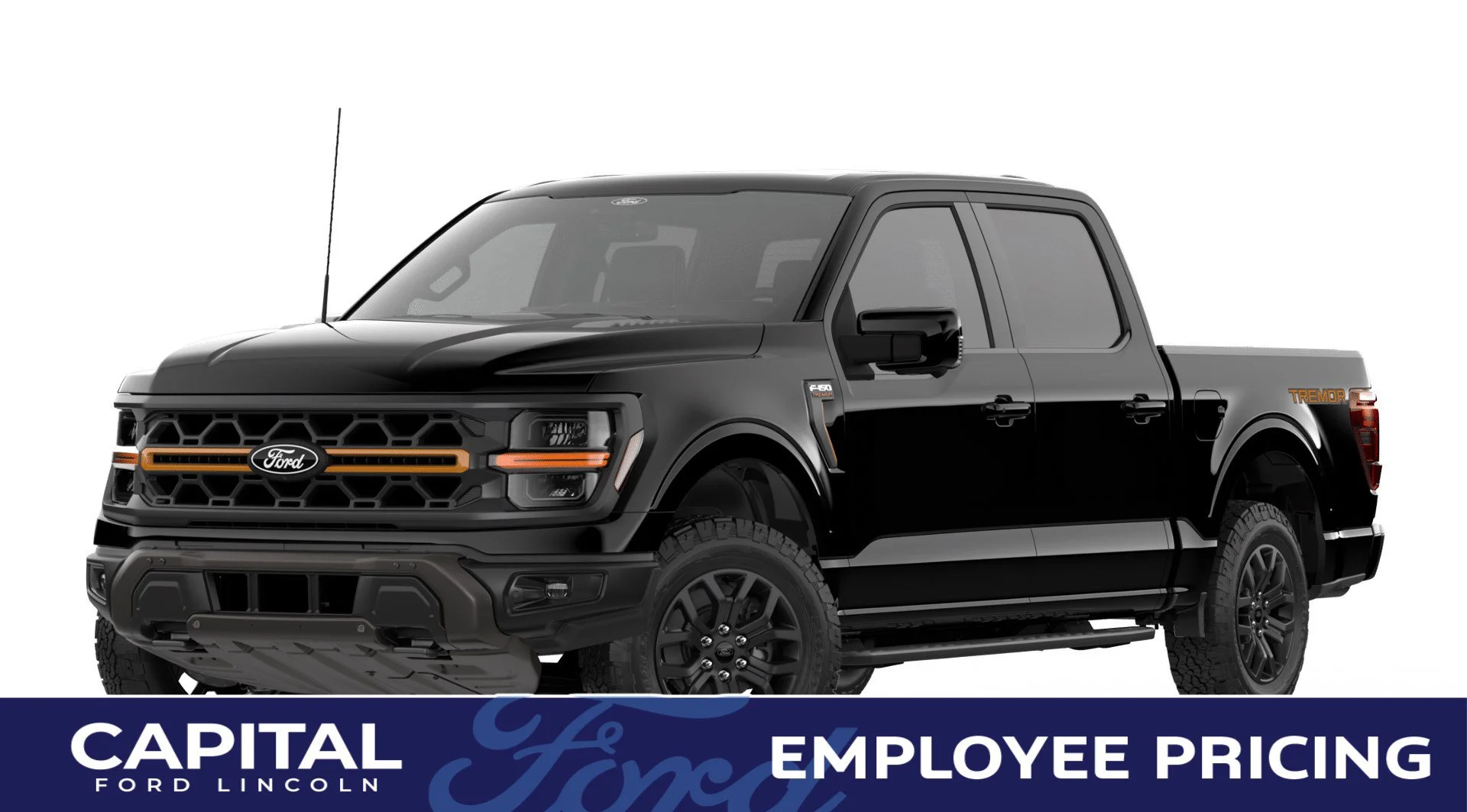 New 2026 Agate Black Metallic Ford Tremor image 1