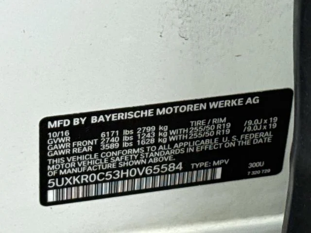 Used 2017 White BMW xDrive35i image 30
