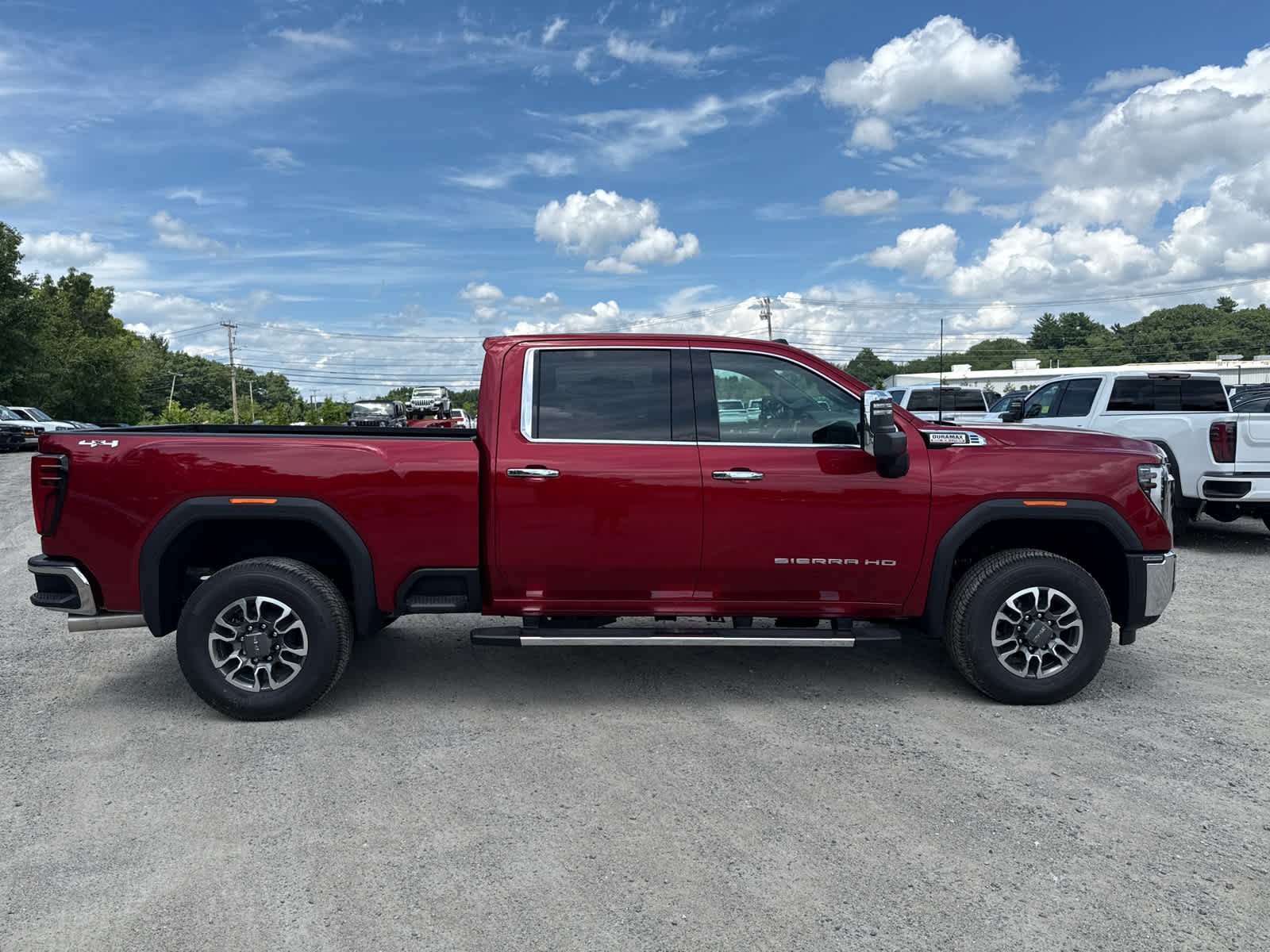 New 2026 Volcanic Red Tintcoat GMC SLT image 6