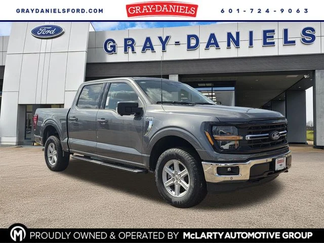 New 2026 Carbonized Gray Metallic Ford XLT image 1