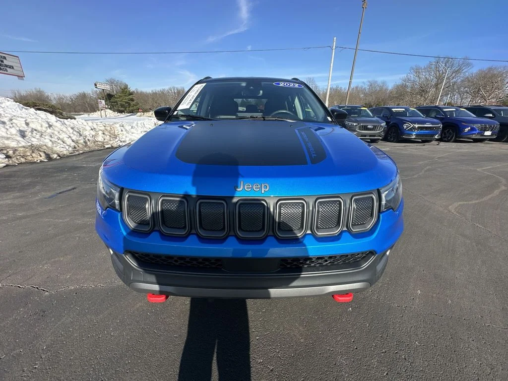 Used 2022 Blue Jeep Trailhawk image 25
