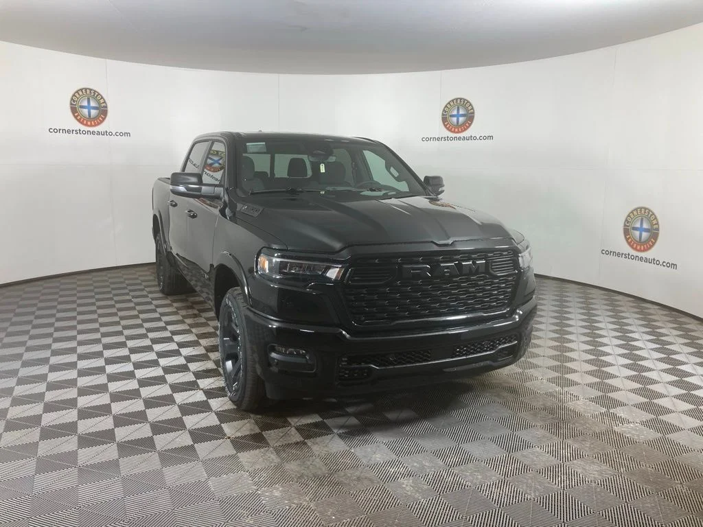 New 2026 Diamond Black Crystal Pearl-Coat Exterior Paint RAM Big Horn image 18