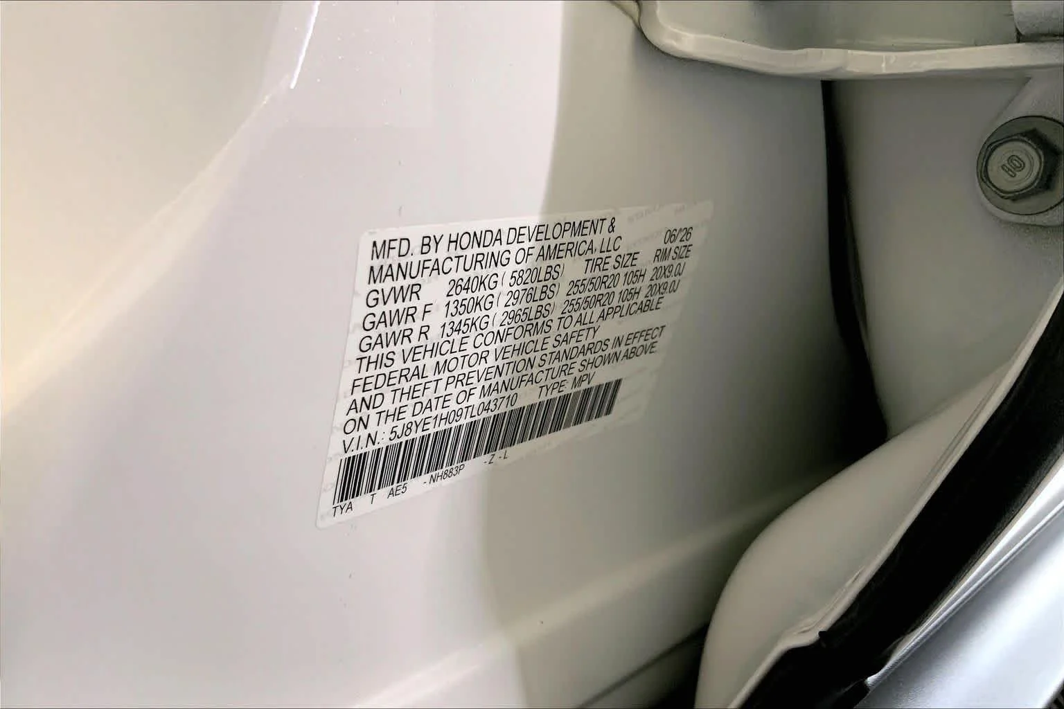 New 2026 Platinum White Pearl Acura With A-Spec Package image 13