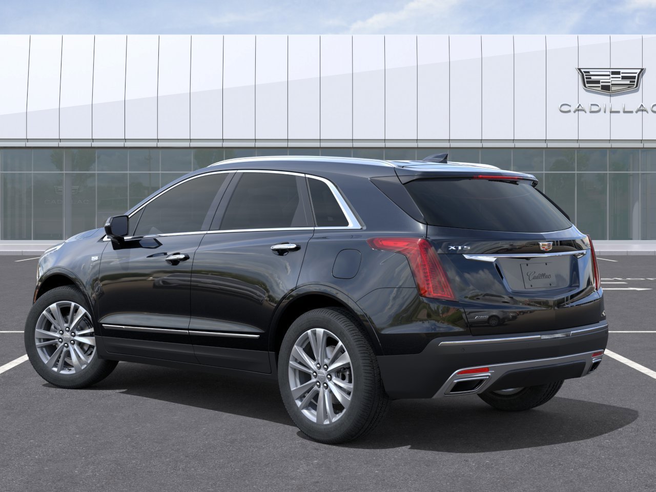 New 2025 Stellar Black Metallic Cadillac Premium Luxury image 3