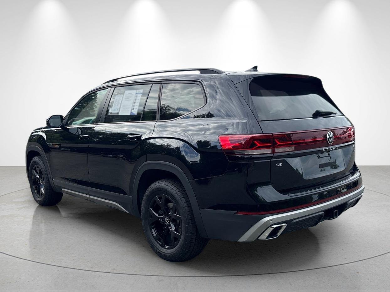 Used 2025 Deep Black Pearl Volkswagen 2.0T Peak Edition image 3