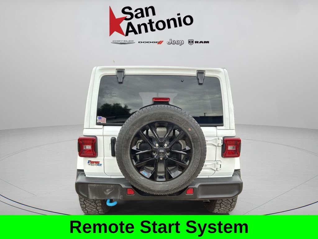 Used 2023 White/off-white Jeep Sahara 4xe image 6