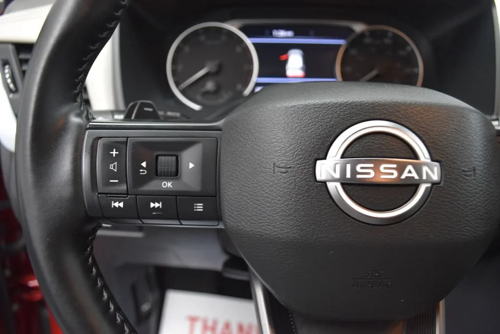 Certified Used 2025 Red Nissan SV image 12