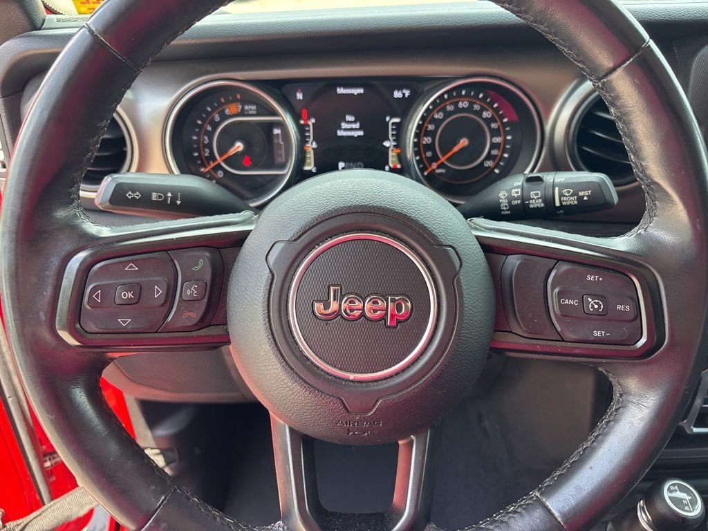 Certified Used 2018 Red Jeep Unlimited Sport S image 13
