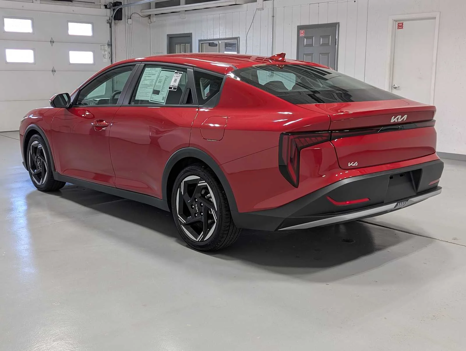 Used 2025 Currant Red Kia EX image 10