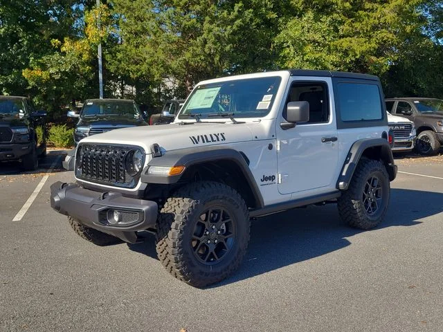 New 2026 Bright White Clear-Coat Exterior Paint Jeep Willys image 4