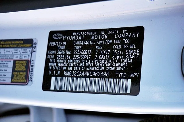 Used 2019 White Hyundai Value image 32