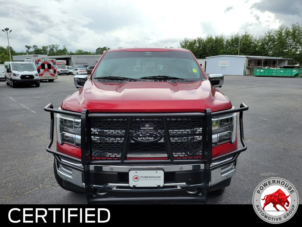 Used 2024 Red Ford Lariat image 9