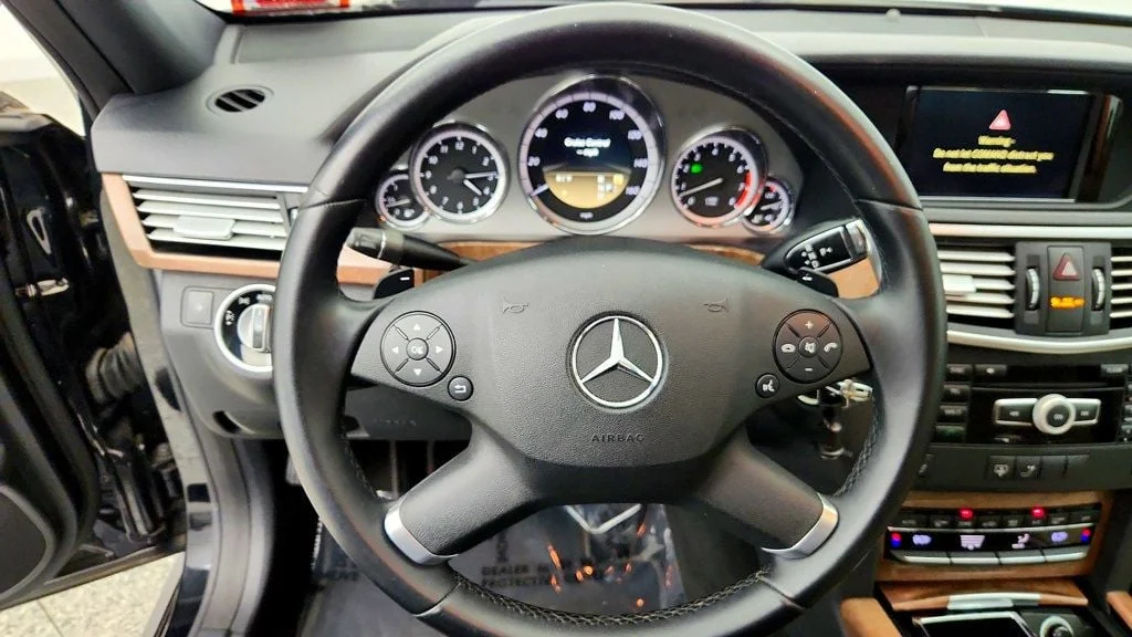 Used 2012 Black Mercedes-Benz E350 4MATIC® image 13