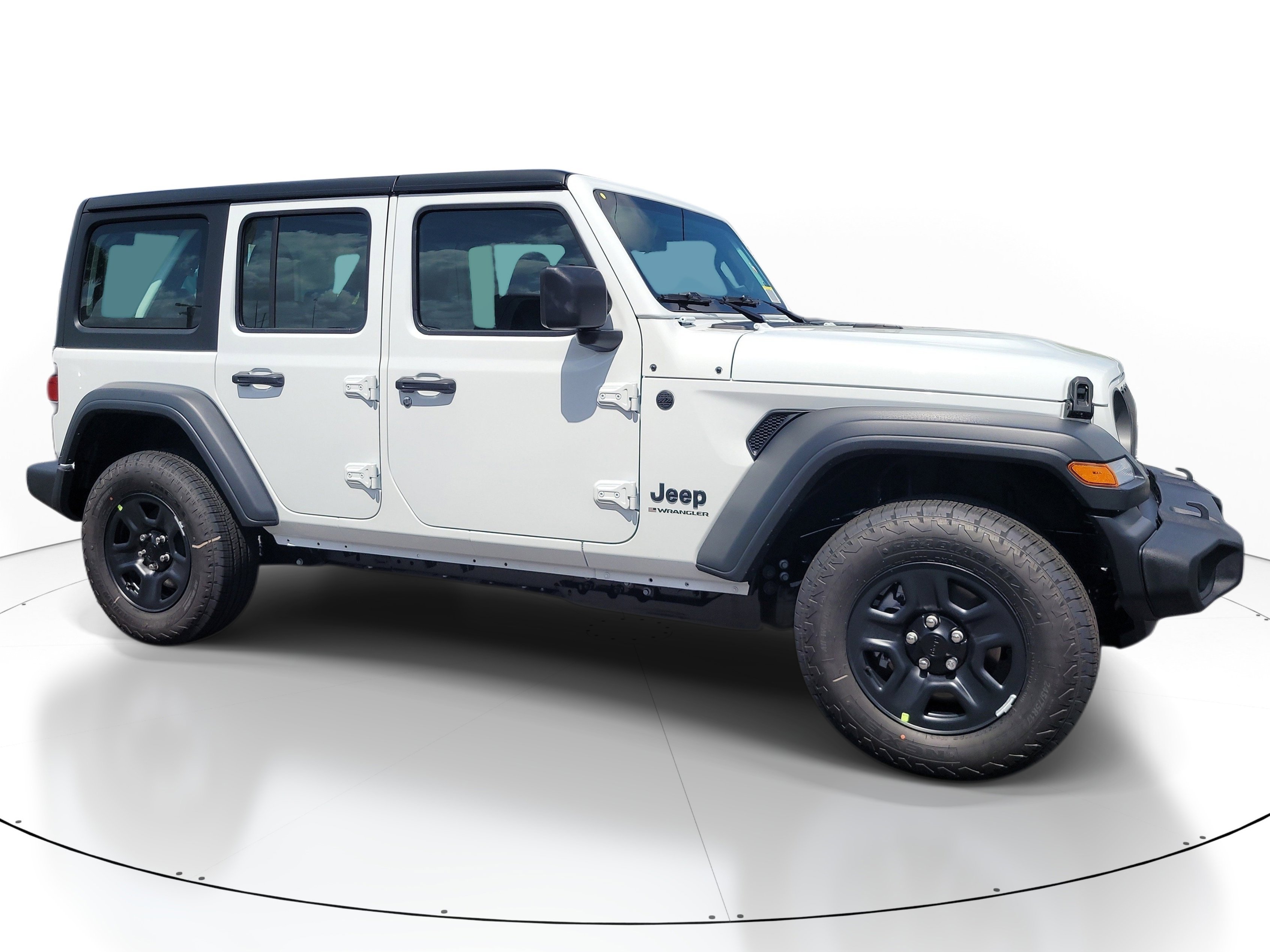 New 2026 Bright White Clear-Coat Exterior Paint Jeep Sport image 5