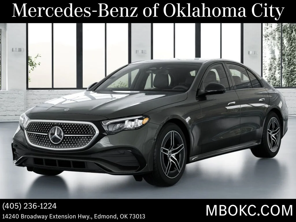 New 2026 Graphite Grey Metallic Mercedes-Benz E 350 image 1