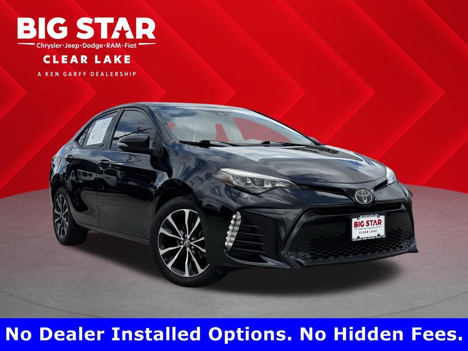Used 2019 Black Sand Pearl Toyota XSE image 1