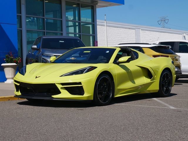 Used 2024 Chevrolet Corvette 1LT with VIN 1G1YA2D49R5107582 for sale in Roseville, Minnesota