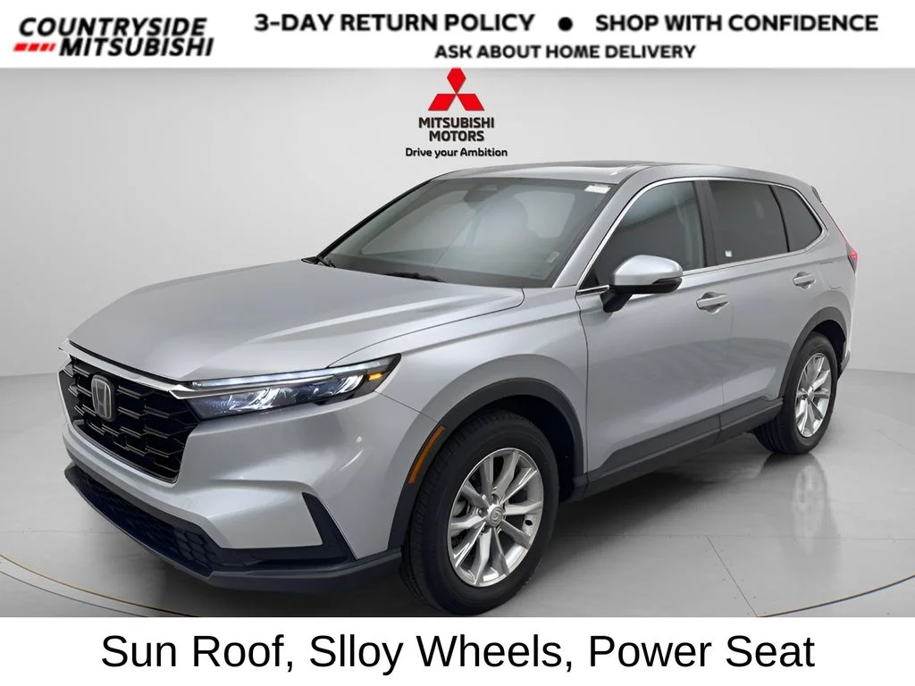 Used 2025 Solar Silver Metallic Honda EX image 1