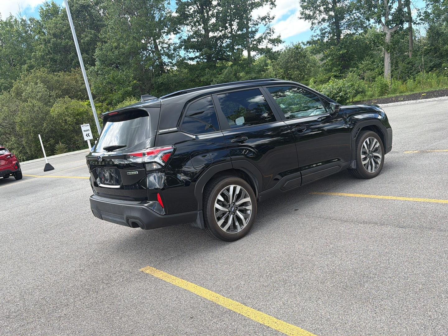 Certified Used 2025 Crystal Black Silica Subaru Touring image 4