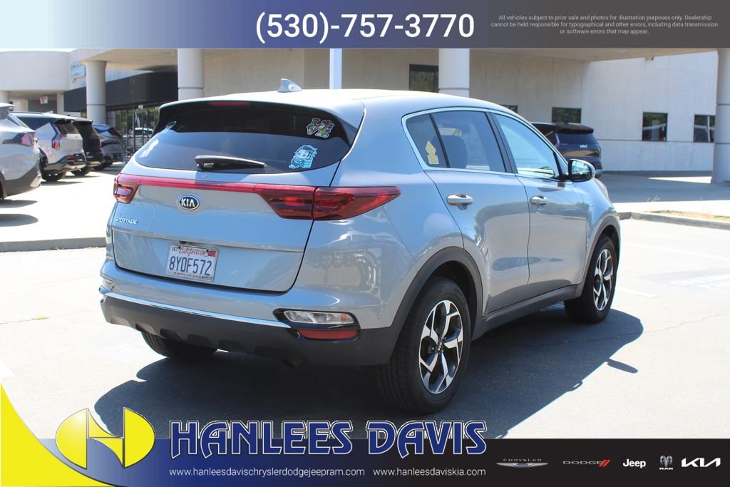 Used 2022 Gray Kia LX image 7