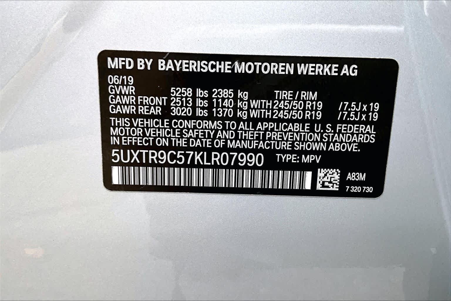 Used 2019 Glacier Silver Metallic BMW xDrive30i image 35