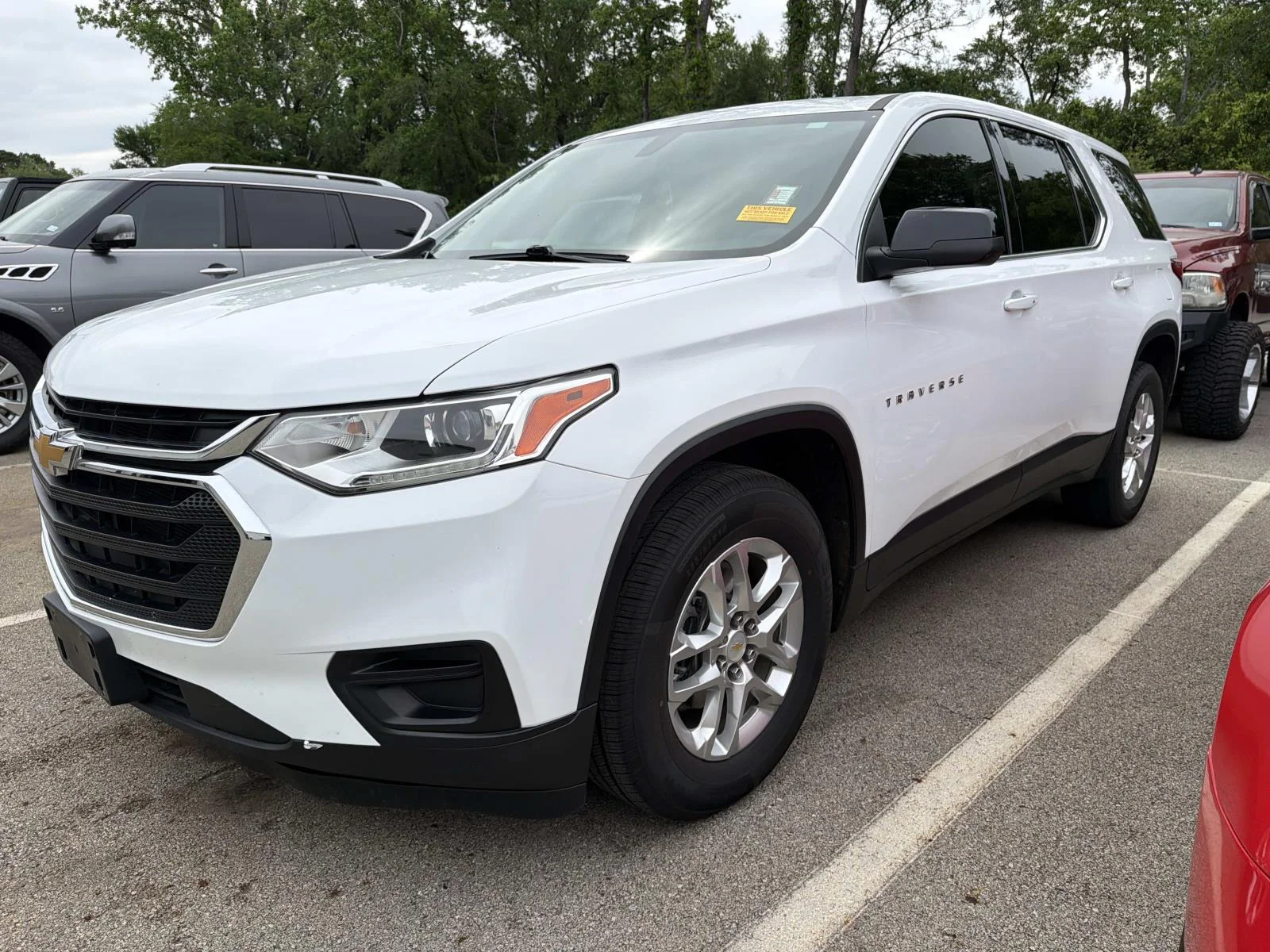 Used 2021 Chevrolet Traverse LS with VIN 1GNERFKW9MJ202584 for sale in Palestine, TX