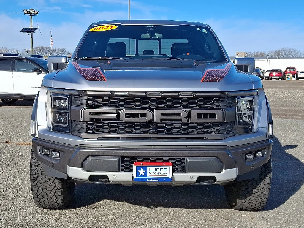 Used 2021 Iconic Silver Metallic Ford Raptor image 4