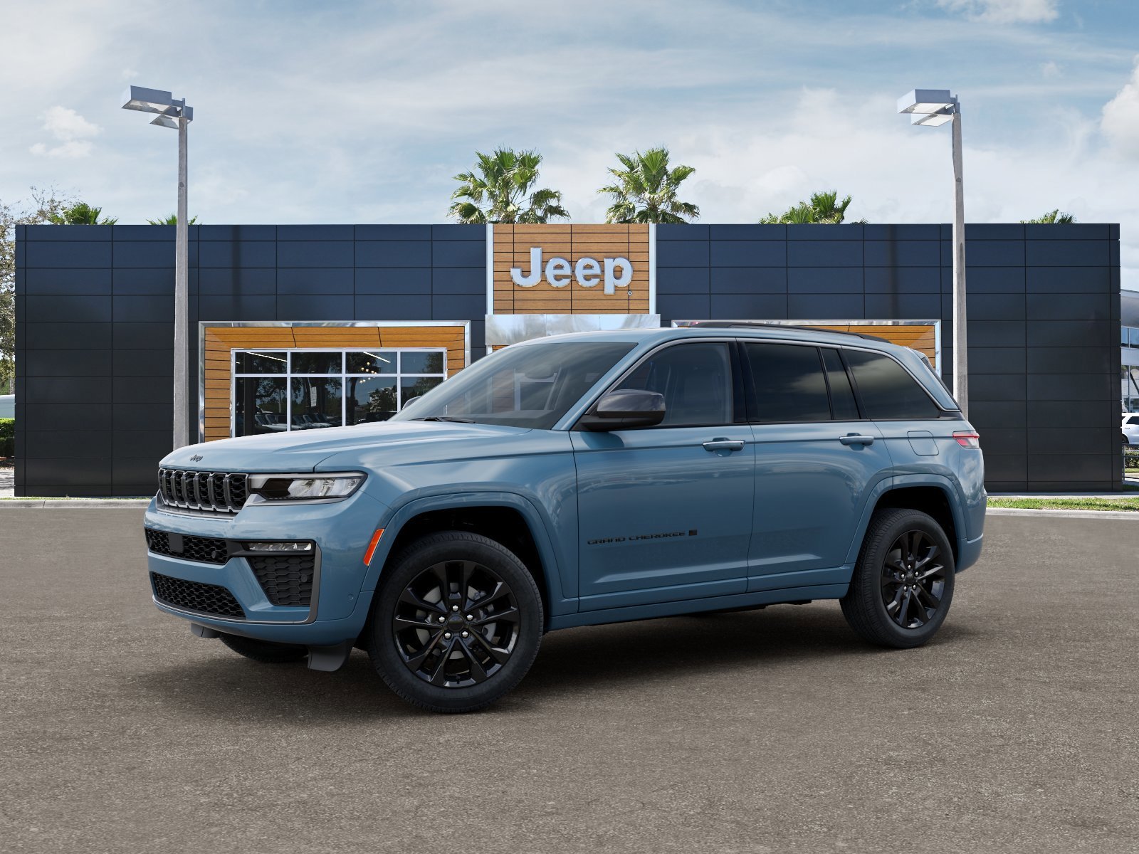 New 2026 Steel Blue Jeep Limited Reserve image 2