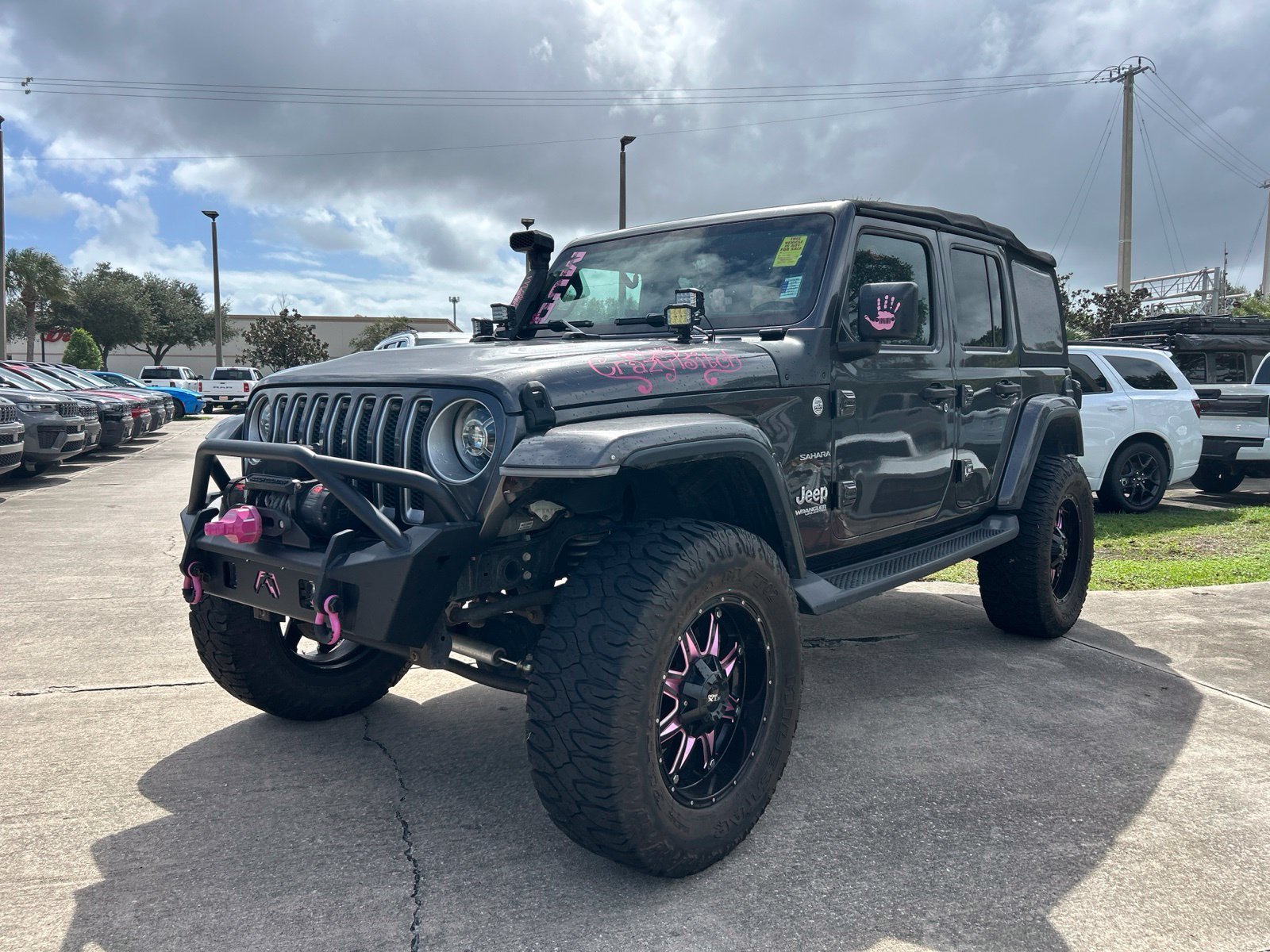 Used 2018 Gray Jeep Unlimited Sahara image 20