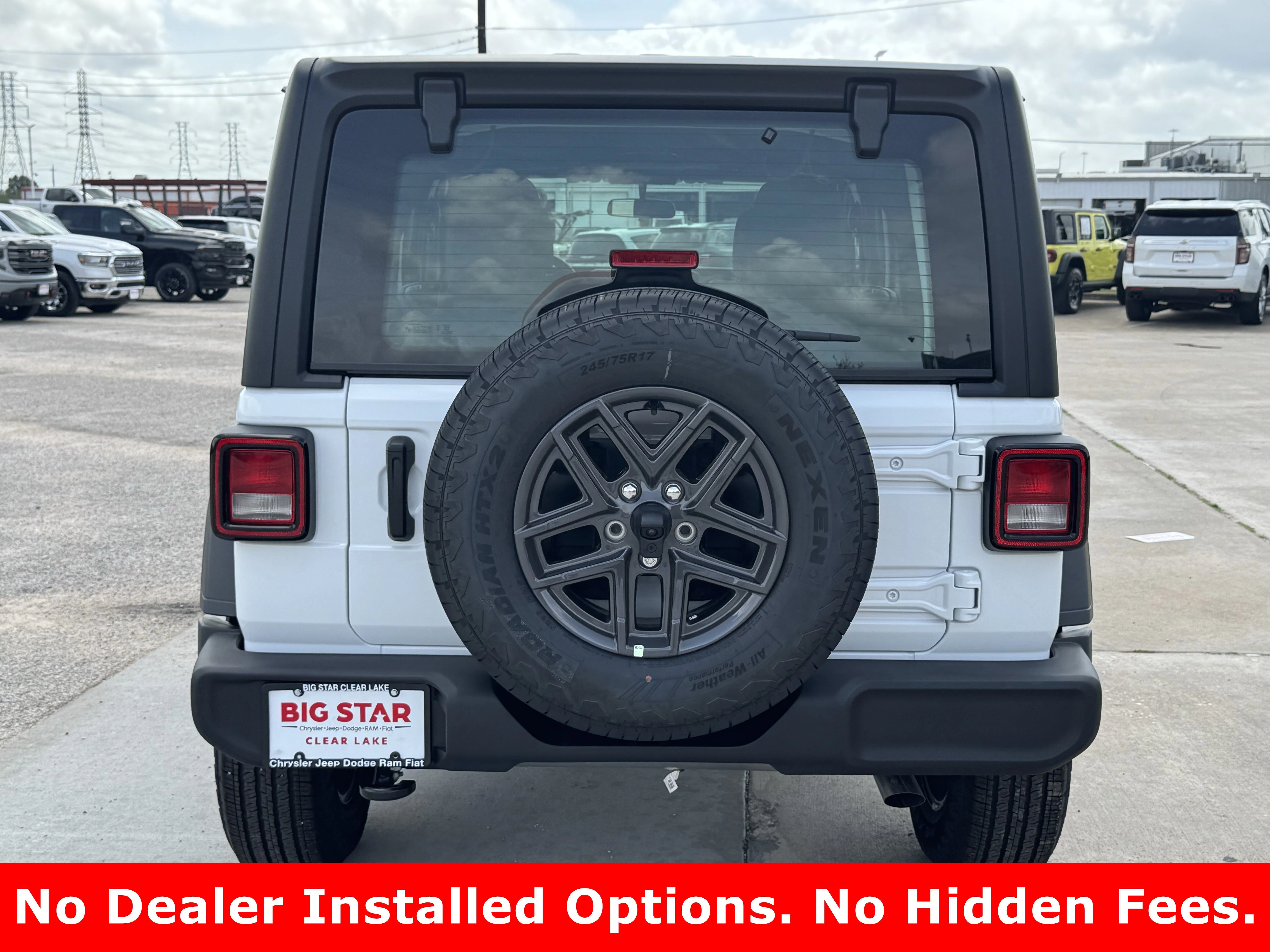 New 2026 Bright White Clearcoat Jeep Sport image 8