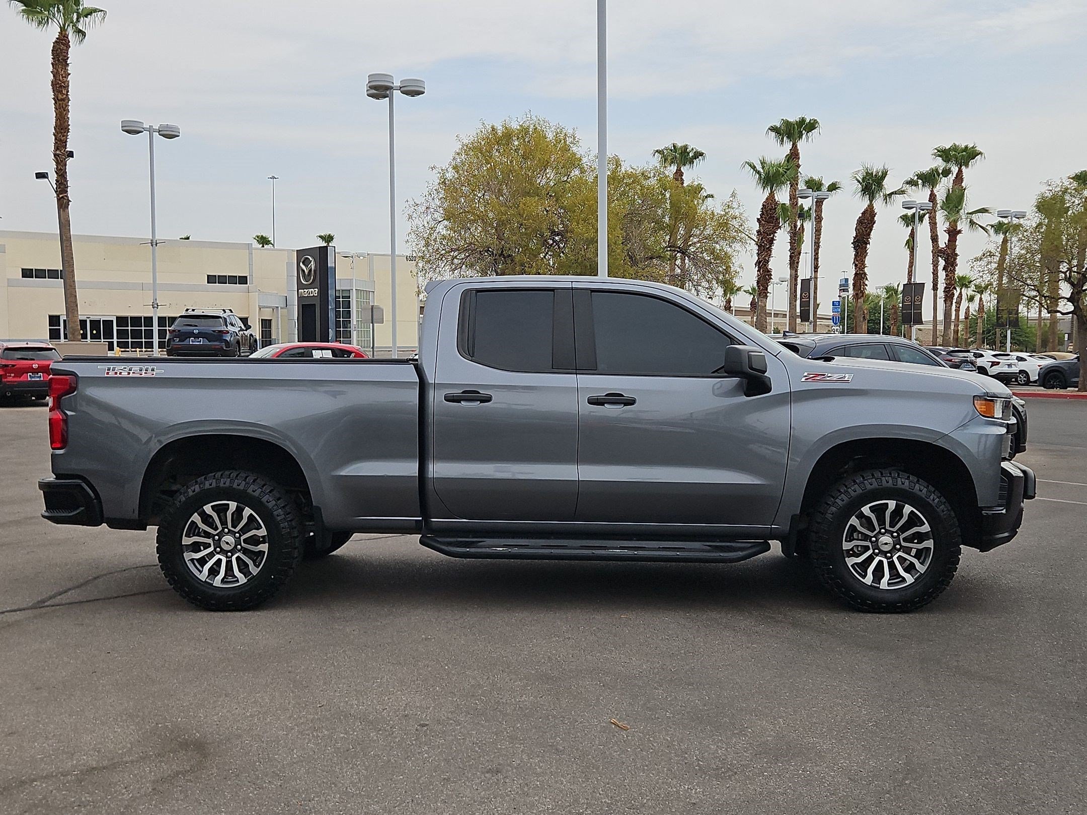 Used 2019 SATIN STEEL METALLIC Chevrolet Custom Trail Boss image 6