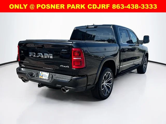 New 2026 Diamond Black Crystal Pearl-Coat Exterior Paint RAM  image 5