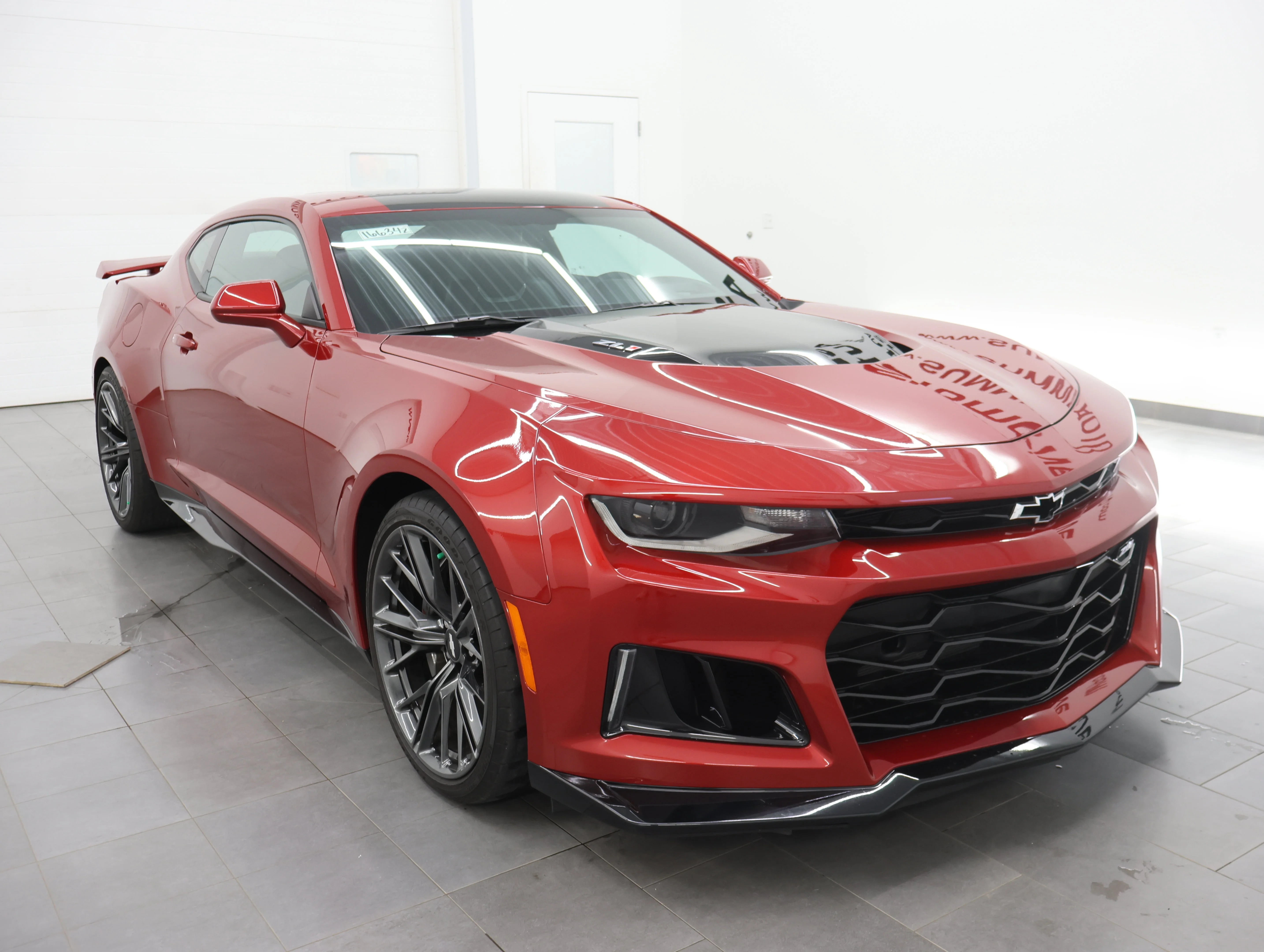 Used 2017 Garnet Red Tintcoat Chevrolet ZL1 image 2