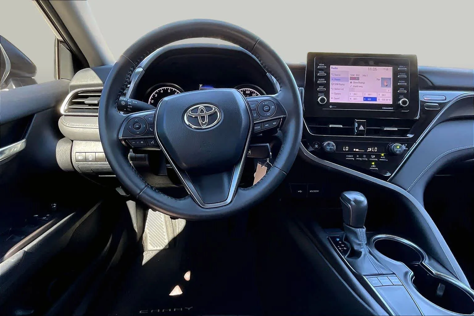 Used 2024 Midnight Black Metallic Toyota SE image 6